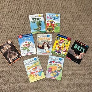 Assorted Children’s Early Reader Books - Colorful Collection